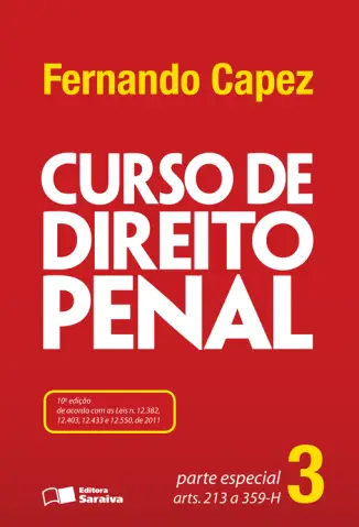  Parte Especial  - Curso de Direito Penal   - Vol.  3  -  Fernando Capez 