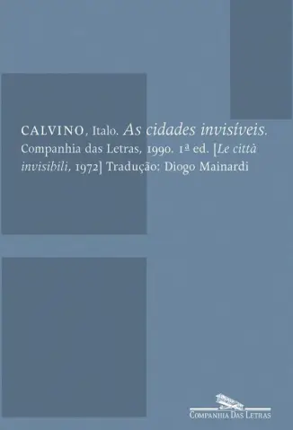 As Cidades Invisíveis  -  Italo Calvino
